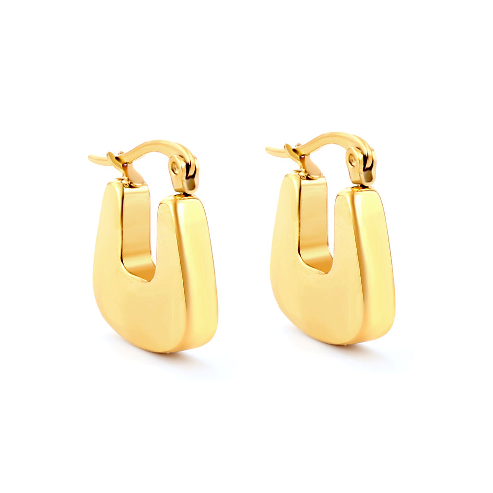 Argollas Cuadradas Chunky
